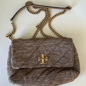 Tory Burch raffia bag